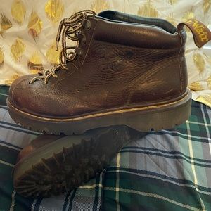 Vintage dr martens Y2K original8287 Made in England Chunky platform ankle boots
